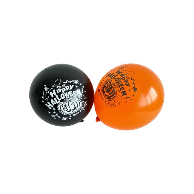 Halloween Balloons - 12 Pack