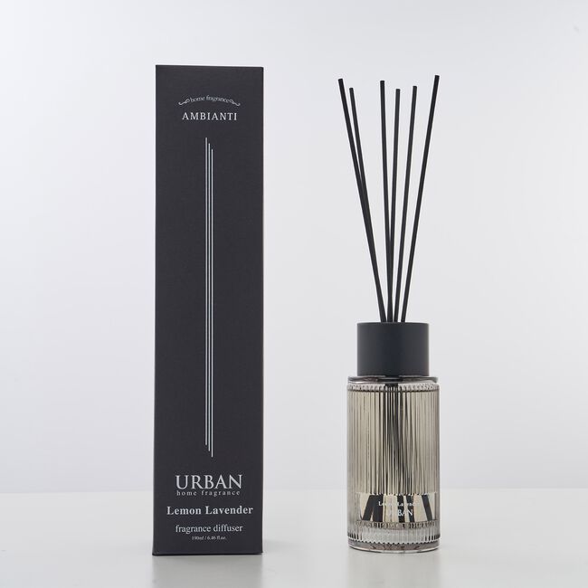 Ambianti Urban Lemon Lavender 190ml Reed Diffuser
