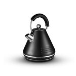 Tower Ash Black 1.7L Pyramid Kettle