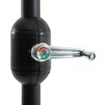 2.7M CRANK Sun Parasol - Black