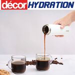 DECOR WHITE S/STEEL 300ml Vacuum Flask