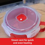 Prestige Good2Heat 900ml Microwave Bowl with Spork