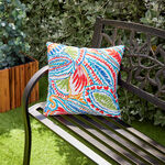 Tropical Print Outdoor Cushion 45cm x 45 - Multi