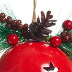 Round Christmas Bell Hanging Tree Decoration