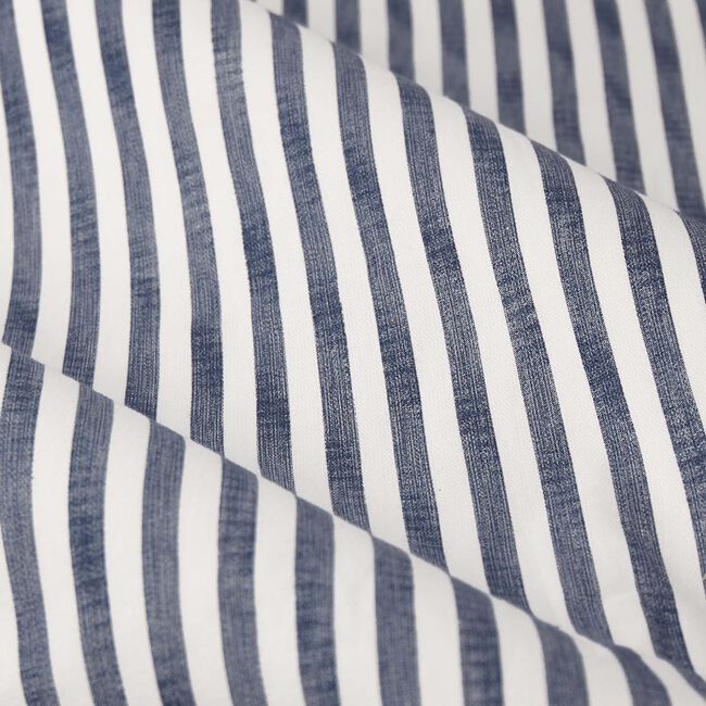 YARD PENCIL PLEAT HEBDEN NAVY 90x90 Curtain