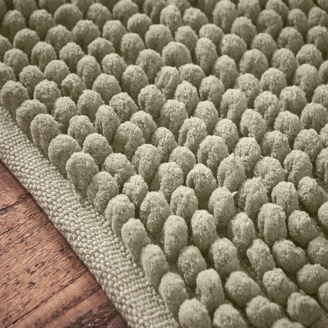 BIANCA ASPEN BOBBLE SAGE 50X80cm Bath Mat 