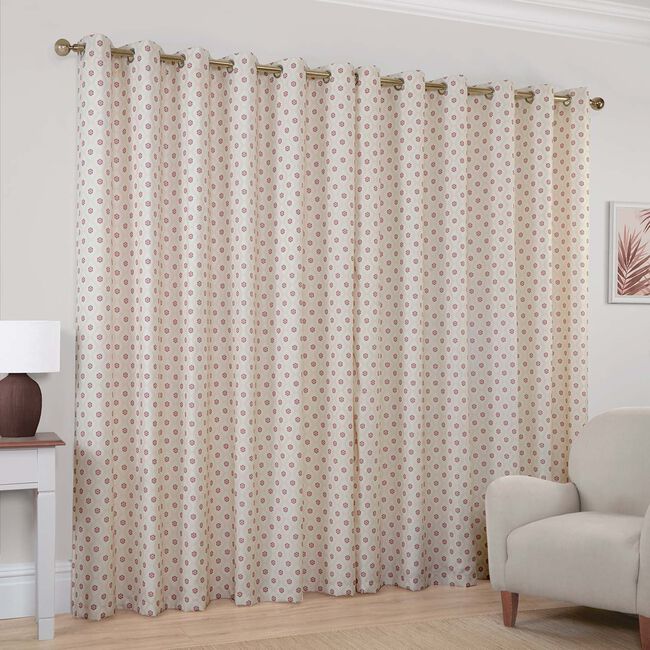 ALESSIA RED 66x54 Curtain