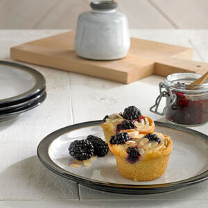 Elements Black Dinner Plate