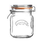 Kilner Square Clip Top Jar 1L