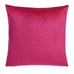 TRIANGLE STITCH HOT PINK 58x58 Cushion