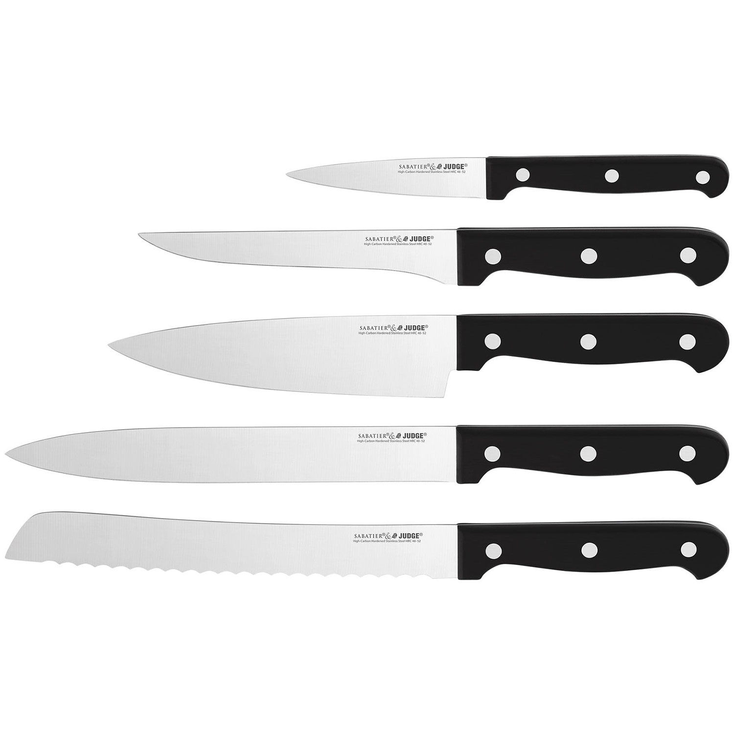 Judge Sabatier 5 Knife Set with Block Home Store + More