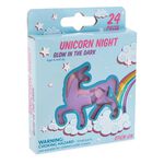 Glow In The Dark Unicorn Stick-Ons