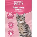 Cat Litter Tray Liners 30 x 70cm - 16 Pack