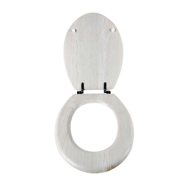 MODERN NATURAL OAK EFFECT TOILET Seat