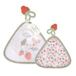 First Steps Garden Tale Teether Strawberry Blanket