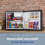 Russell Hobbs Mini Free Standing Fridge - Black