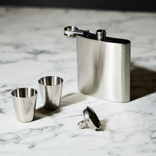 Cashel Living 4 Piece Hip Flask Set