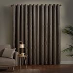 MIDNIGHT MOOD BLACK 66x54 Curtain
