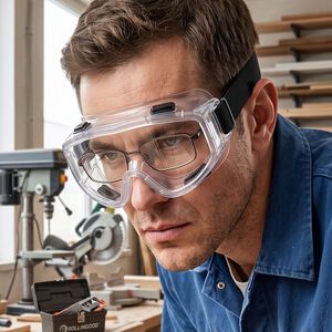 Rolling Dog Anti-Scratch Safety Glasses