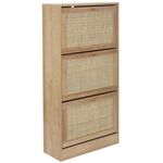 Bali 3 Door Shoe Cabinet 