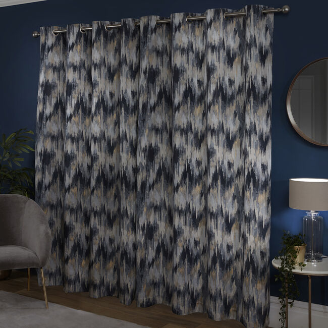 TOKYO NAVY 66x54 Curtain