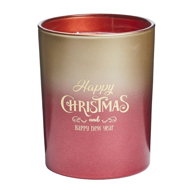 Happy Christmas Festive Spice 470g Candle