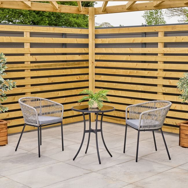 Paloma 3-piece Rattan Bistro Set