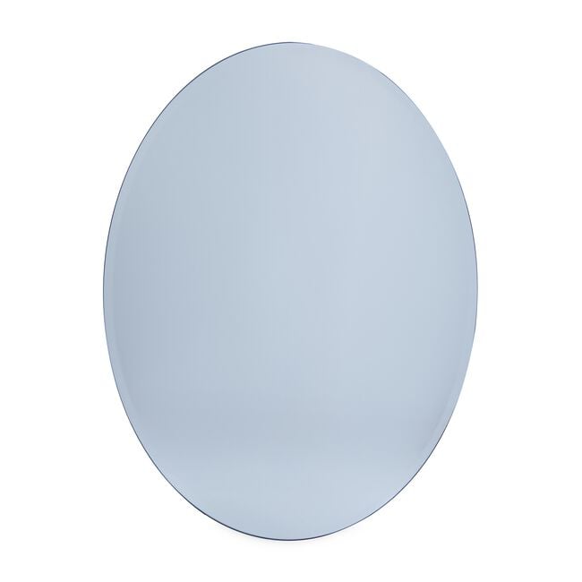 Oval Bevelled Mirror 60 x 45cm