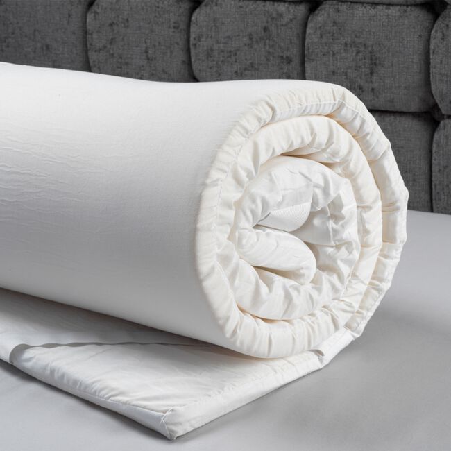 DOUBLE ANTIBACTERIAL MEMORY FOAM Mattress Topper