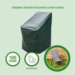 100GSM 6 Seater Stacking Chair Cover 