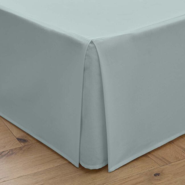 SINGLE PLATFORM VALANCE Luxury Percale Sage 8H