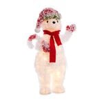 70cm Light Up Snowy Polar Bear