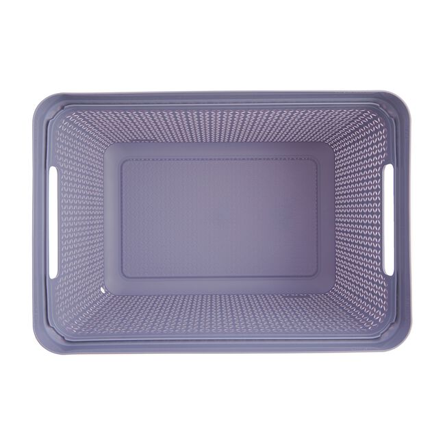 Ezy Mode Basket Soft Violet 17.3L