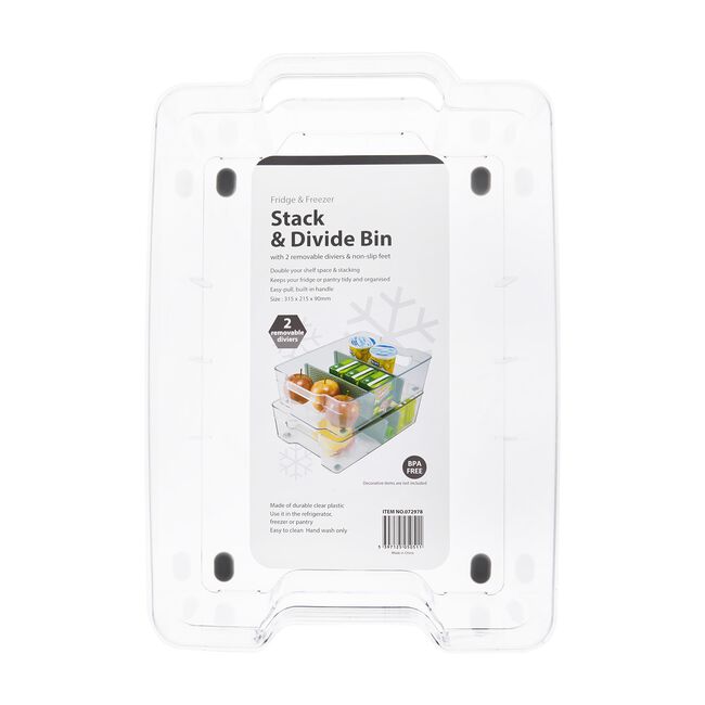 Kitchen Organiser With Two Dividers 