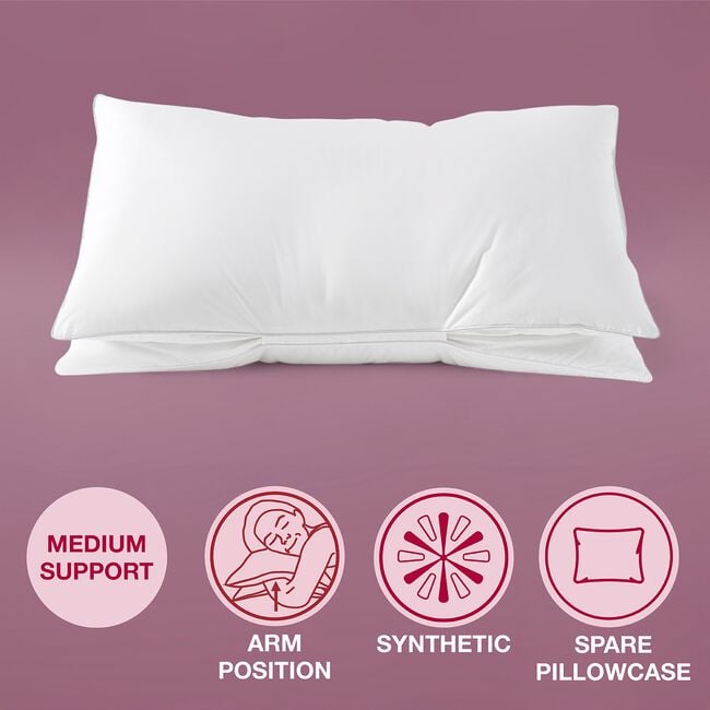 Supreme Side & Front Sleeper Medium Support Pillow