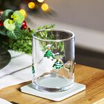 Jolly Sleigh Christmas Tree Glass