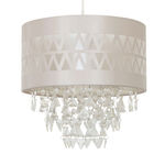 Zigzag Pattern Light Shade with Pendants