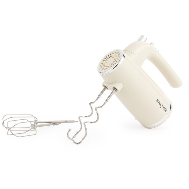 SALTER RETRO CREAM Hand Mixer