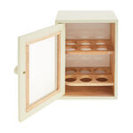 Apollo Rubberwood Egg Cabinet - Cream
