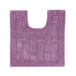COTTON BRICK LAVENDER 50x50 Pedestal Mat