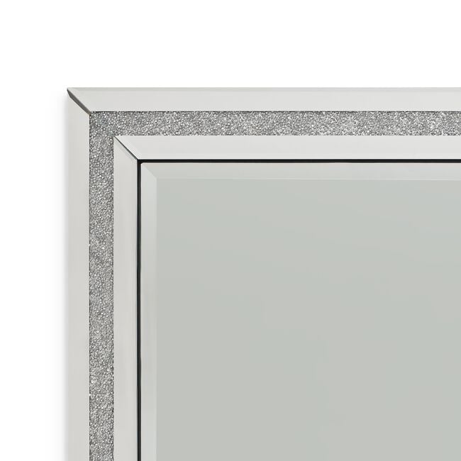 Rectangular Bevelled Mirror 60x80cm 