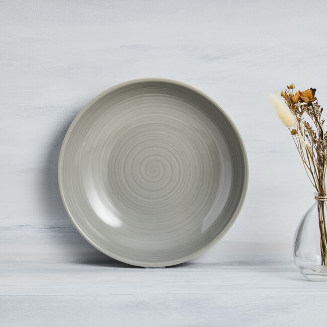 Mason Cash William Mason Grey Pasta Bowl