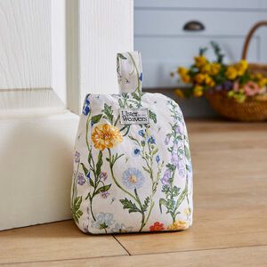 Cottage Garden Fabric Doorstop