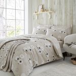 DOUBLE DUVET COVER Brushed Cotton Snoozy Sheep Nat