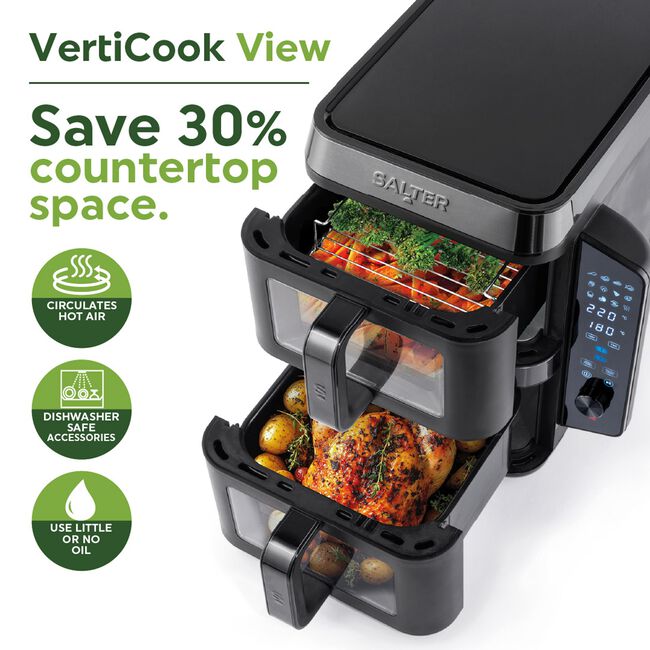 Salter Verticook View 9L Air Fryer 
