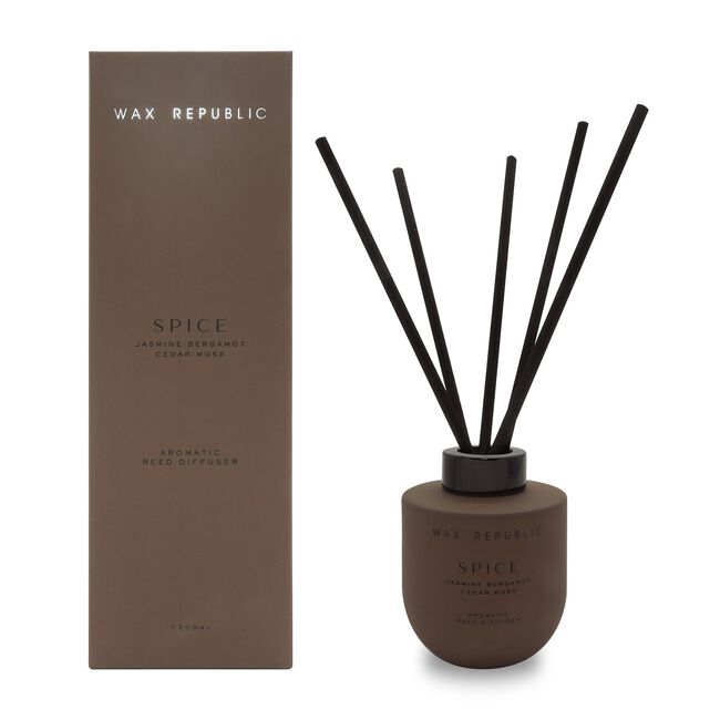 Wax Republic Spice Jasmine Bergamot Reed Diffuser