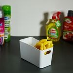 Studio 2 Etched White 6.01 Storage Basket