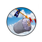 Collapsible Drawstring Peg Bag