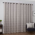 BLACKOUT & THERMAL GRAPHIC GEO GREY  66x54 Curtain