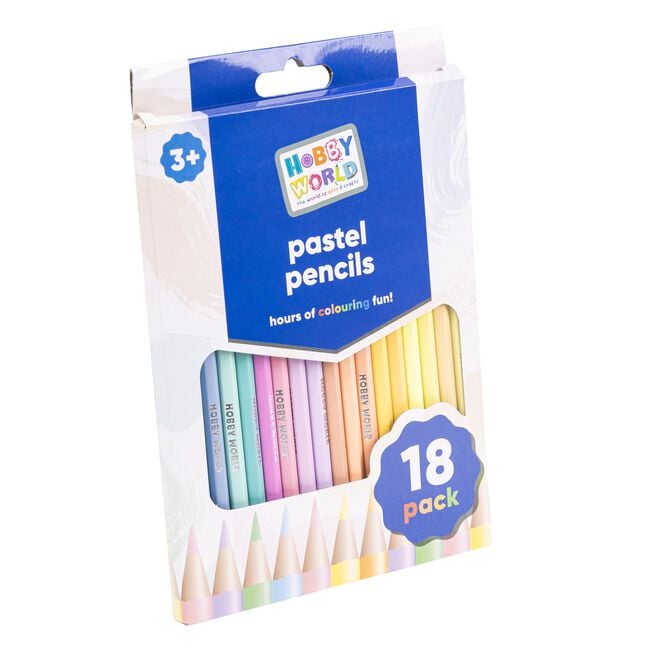 20 Pack Metallic / Neon / Glitter Pencils Assorted